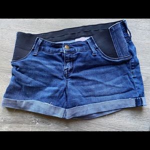 Isabel Maternity Jean Shorts